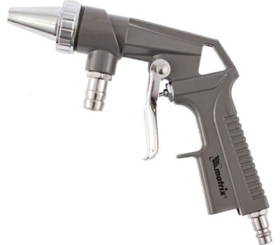 Пистолеты пневматические MATRIX Пистолет пескоструйный со шлангом, пневматический 57328