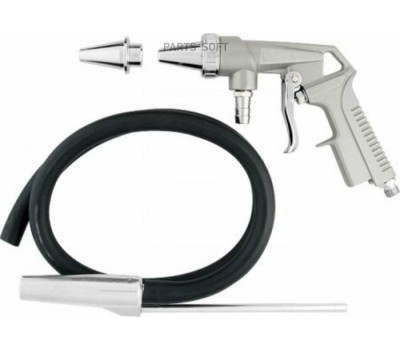 Пистолеты пневматические MATRIX Пистолет пескоструйный со шлангом, пневматический 57328