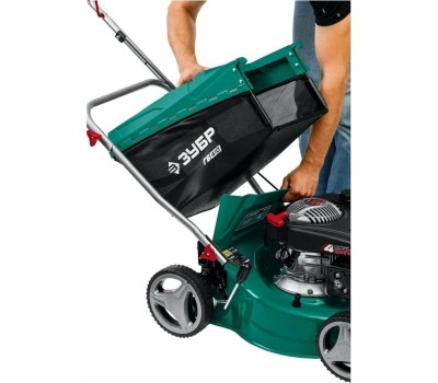 Газонокосилка бензиновая ЗУБР ГБ-410 130см3, 410 мм