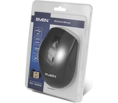 Мышь SVEN RX-425W черный