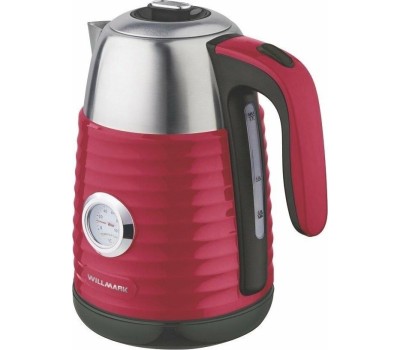 Чайник электрический WILLMARK WEK-1738PST красный
