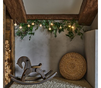 Гирлянда UNIEL (UL-00008421) ULD-S1800-010/STB/3AA WARM WHITE IP20 BULBS