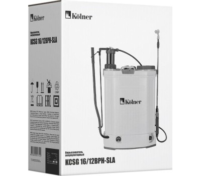 Опрыскиватель аккумуляторный KOLNER KCSG 16/12ВРH-SLA
