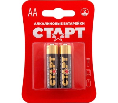 Алкалиновая батарейка СТАРТ (19144) LR6-BL2 N