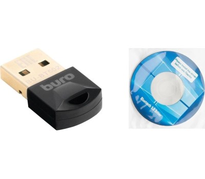 BURO USB BU-BT502 BT5.0+EDR class 1.5 20м черный