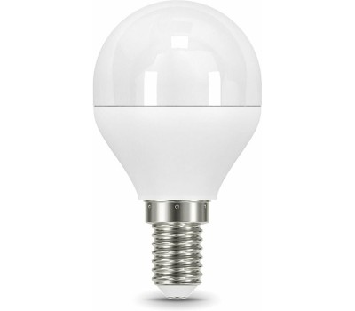 GAUSS Лампа светодиодная Elementary 10Вт цок.:E14 шар 220B 4100K св.свеч.бел.нейт. (упак.:10шт) (53120)
