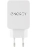 ENERGY Сетевое зарядное устройство ET-32, 2,1А, цвет - белый (104290)