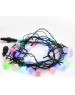 Гирлянда NEON-NIGHT (304-021) Гирлянда светодиодная Шарики 5м, 20LED, IP20, прозрачный провод, свечение мульти (RG/RB), мигание, 230В