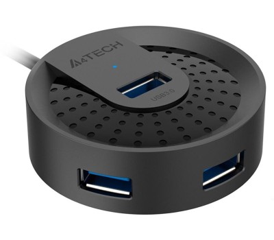 A4TECH Разветвитель USB 3.0 HUB-30C 4порт. черный