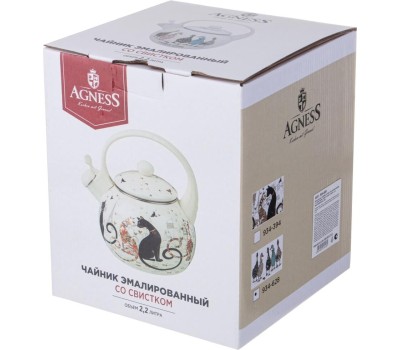 Чайник AGNESS 934-628 FAMILY FARM 2,2л индукция