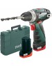 METABO Дрель-шуруповерт PowerMaxx BS Basic аккум. патрон:быстрозажимной (кейс в комплекте) (600080500)