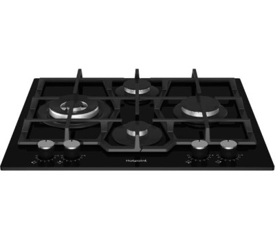 Газовая варочная поверхность HOTPOINT HGMTS 643 BL Чёрный