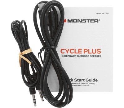 Колонка портативная MONSTER Cycle Plus (MS22120) чёрная