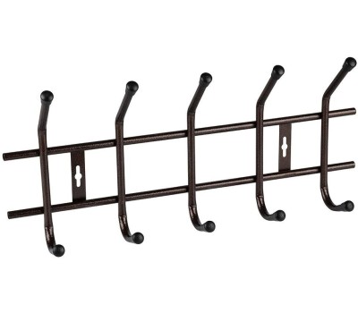 РЫЖИЙ КОТ Вешалка настенная Gancio 5 крючков бронза (104848)