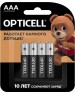 OPTICELL Батарея Basic LR03 AAA (4шт) блистер