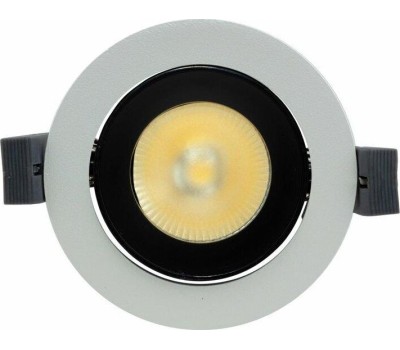 REXANT Светильник встраиваемый поворотный Horeca Dark Light с антиослепляющим эффектом 12 Вт 4000 К Oval LED WHITE