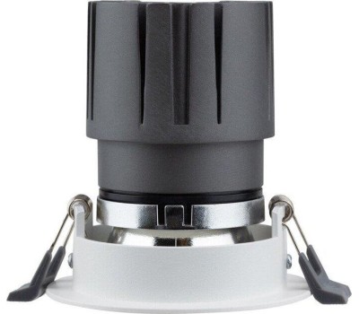 REXANT Светильник встраиваемый поворотный Horeca Dark Light с антиослепляющим эффектом 12 Вт 4000 К Oval LED WHITE