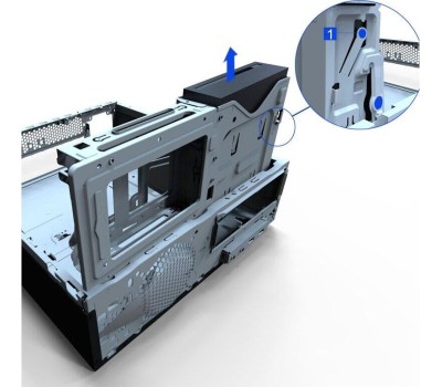 Корпус IN WIN Корпус DESKTOP MATX 300W EL501 / 6116779 POWERMAN