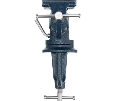 Тиски СИБРТЕХ Тиски слесарные, настольные, поворотные, ширина рабочих губок 50 мм, наковальня 18668