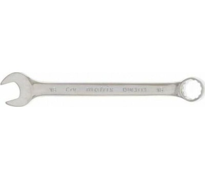 Комбинированный ключ MATRIX Ключ комбинированный, 18 мм, CrV, полированный хром 15162