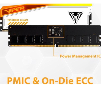 Оперативная память PATRIOT Оперативная память Viper Elite 5 Tuf Gaming PVER532G60C36KT DDR5 - 2x 16ГБ 6000МГц, DIMM, Ret