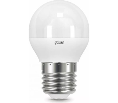GAUSS Лампа LED E27, шар, 9.5Вт, одна шт. [105102210]