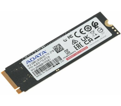 Накопитель SSD A-DATA SSD накопитель Legend 710 ALEG-710-2TCS 2ТБ, M.2 2280, PCIe 3.0 x4, NVMe, M.2