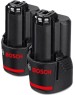 BOSCH Батарея аккумуляторная GBA, 12В, 2Ач, Li-Ion, ЗУ в комплекте [1600a019r8]