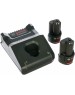 BOSCH Батарея аккумуляторная GBA, 12В, 2Ач, Li-Ion, ЗУ в комплекте [1600a019r8]