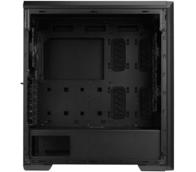 Корпус для ПК XPG Корпус DEFENDER BLACK [DEFENDER-BKCWW] (Midi-Tower, черный, TG, 120mm fan*3)