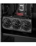 Корпус для ПК XPG Корпус DEFENDER BLACK [DEFENDER-BKCWW] (Midi-Tower, черный, TG, 120mm fan*3)