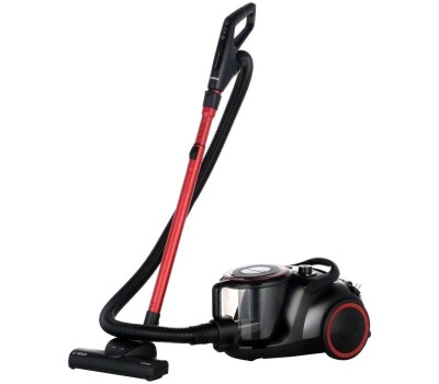 BOSCH Пылесос BGS41POW1, 700Вт, черный/красный