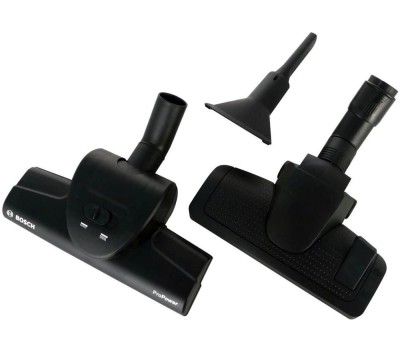 BOSCH Пылесос BGS41POW1, 700Вт, черный/красный