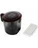 BOSCH Пылесос BGS41POW1, 700Вт, черный/красный