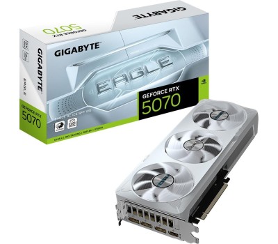Видеокарта GIGABYTE Видеокарта NVIDIA GeForce RTX 5070 GV-N5070EAGLEOC ICE-12GD 1.0 12ГБ Eagle, GDDR7, OC, Ret