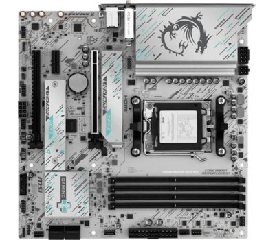 Материнская плата MSI Материнская плата B850M GAMING PLUS WIFI B850, AM5, 4*DDR5, 4*PCIEx16, 1*PCIEx1, 3*M.2, 3*TypeC, 1*USB3.2Gen2, 5*USB3.2Gen1, 8*USB2.0, 4*SATA3.0, 5G, DP, ATX, RTL