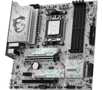 Материнская плата MSI Материнская плата B850M GAMING PLUS WIFI B850, AM5, 4*DDR5, 4*PCIEx16, 1*PCIEx1, 3*M.2, 3*TypeC, 1*USB3.2Gen2, 5*USB3.2Gen1, 8*USB2.0, 4*SATA3.0, 5G, DP, ATX, RTL