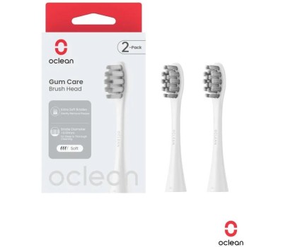 Комплект насадок OCLEAN Комплект насадок Gum Care (2 шт), белый