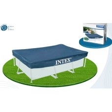 Тент для бассейна INTEX Защитный тент (ДЛЯ КАРКАСНЫХ БАССЕЙНОВ 300Х200см) 28038