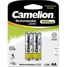 Элементы питания CAMELION (2202) AA-800MAH NI-CD BL-2 (NC-AA800BP2)
