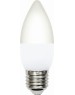 ЭЛЕКТРИКА VOLPE LED-C37-7W/3000K/E27/FR/SLS