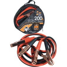 Провода пусковые NOVA BRIGHT-FUSION 200А морозостойкие, в сумке, 2.5м 46774