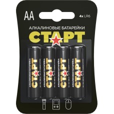 Алкалиновая батарейка СТАРТ (19123) LR6-BL4 N