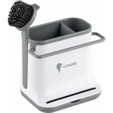 Кухонные аксессуары LEONORD Органайзер для кухни SAUBER, 2 отделения (щетка в комплекте)