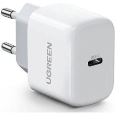 UGREEN Зарядное устройство CD241 (10220) Mini USB-C 20W PD Fast Charger. Цвет: белый