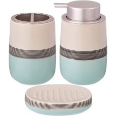 Аксессуары д/ванной комнаты LEFARD 755-1032 набор для ванной 400мл (3 предмета)