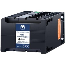 Картридж струйный NV PRINT Струйный картридж T8651 (NV-C13T865140) Black для Epson WorkForce Pro WF-M5690DWF, WF-M5190DW (10 000 стр) совместимый