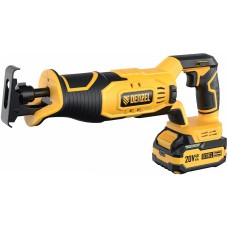 Пила сабельная DENZEL Пила сабельная аккумуляторная RS-180, Li-Ion, 20 В 28801