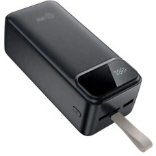 CACTUS Мобильный аккумулятор CS-PBFSND-40000 40000mAh 65W 3A USB-A/USB-C черный