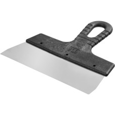 СИБИН 200 мм, пластиковая ручка, нержавеющий фасадный шпатель (10079-200)